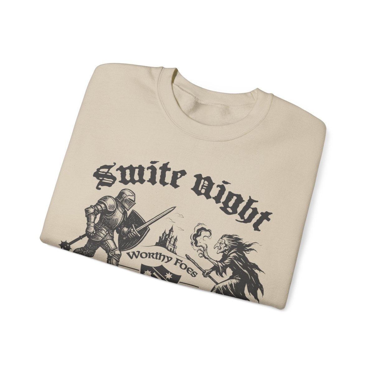 Smite Night at Macefest, Knight v Witch, Fleece Sweatshirt, Macemark Realm