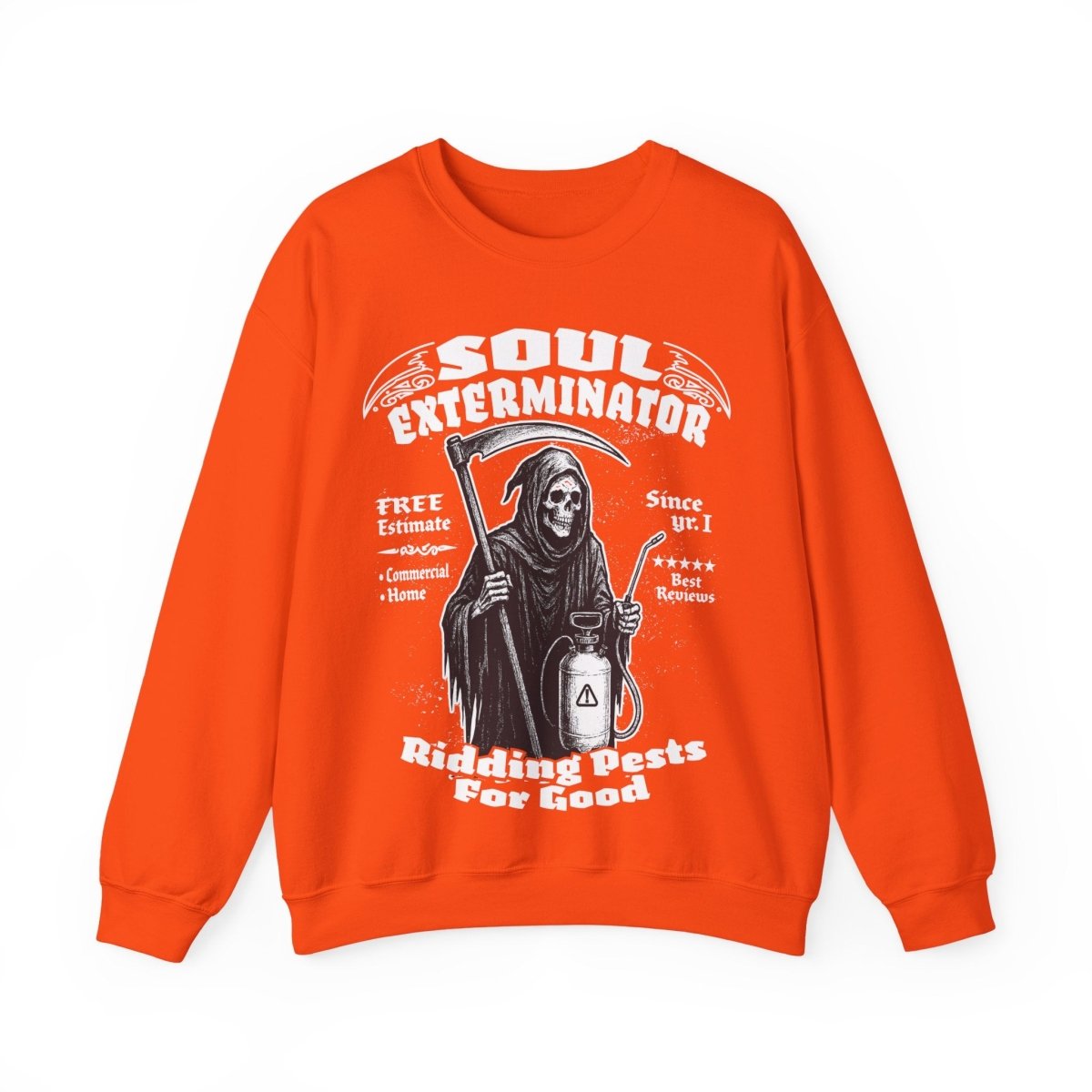 Soul Exterminators Spooky Fleece Sweatshirt
