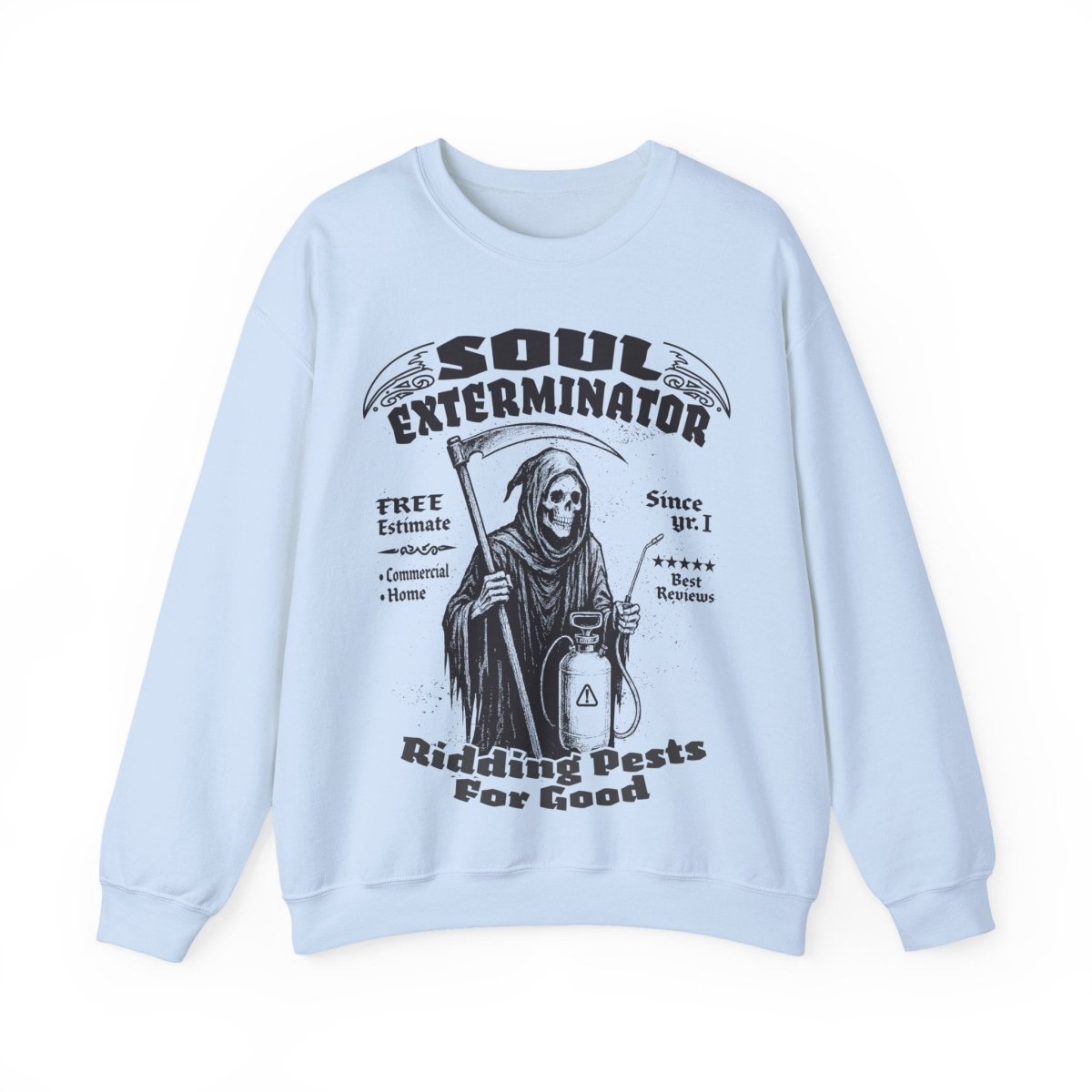 Soul Exterminators Spooky Fleece Sweatshirt