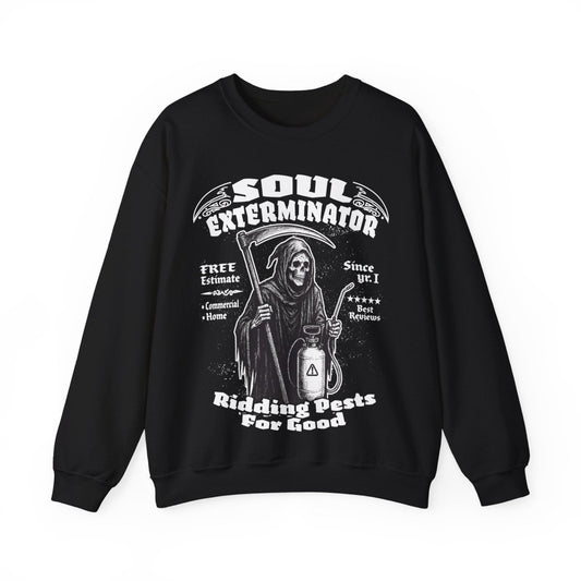 Soul Exterminators Spooky Fleece Sweatshirt