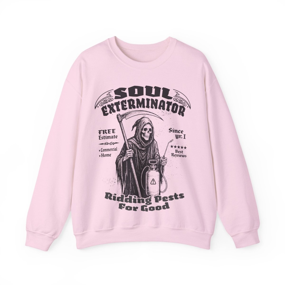 Soul Exterminators Spooky Fleece Sweatshirt