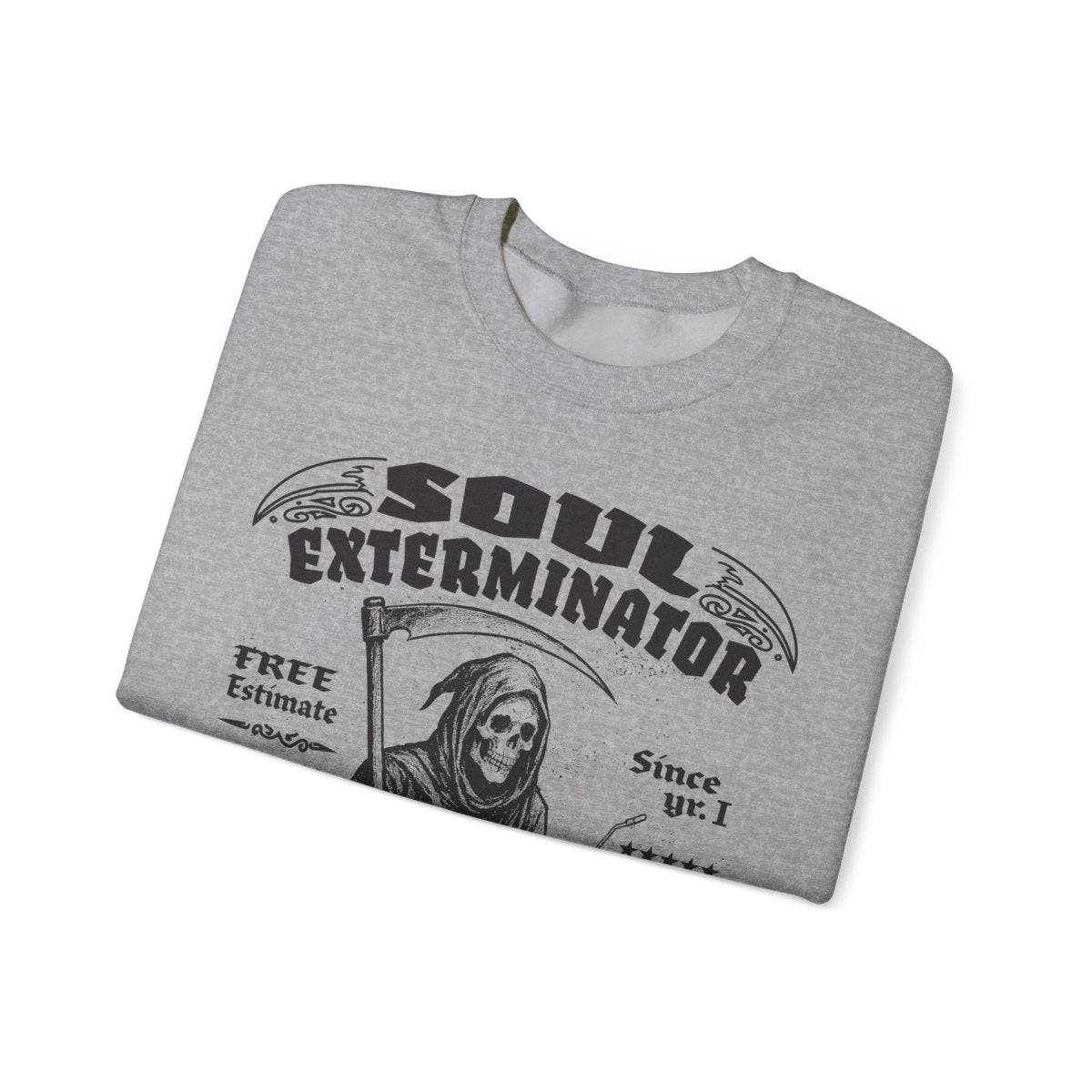 Soul Exterminators Spooky Fleece Sweatshirt