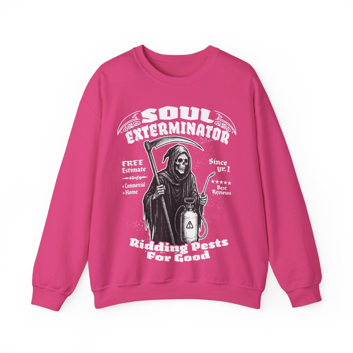 Soul Exterminators Spooky Fleece Sweatshirt