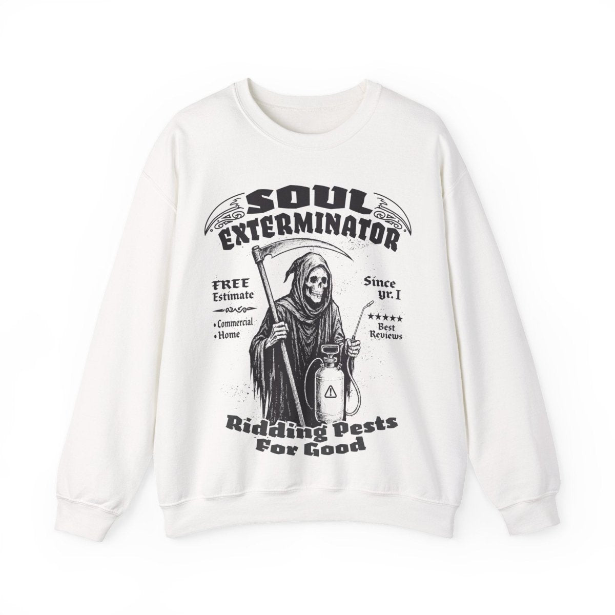 Soul Exterminators Spooky Fleece Sweatshirt