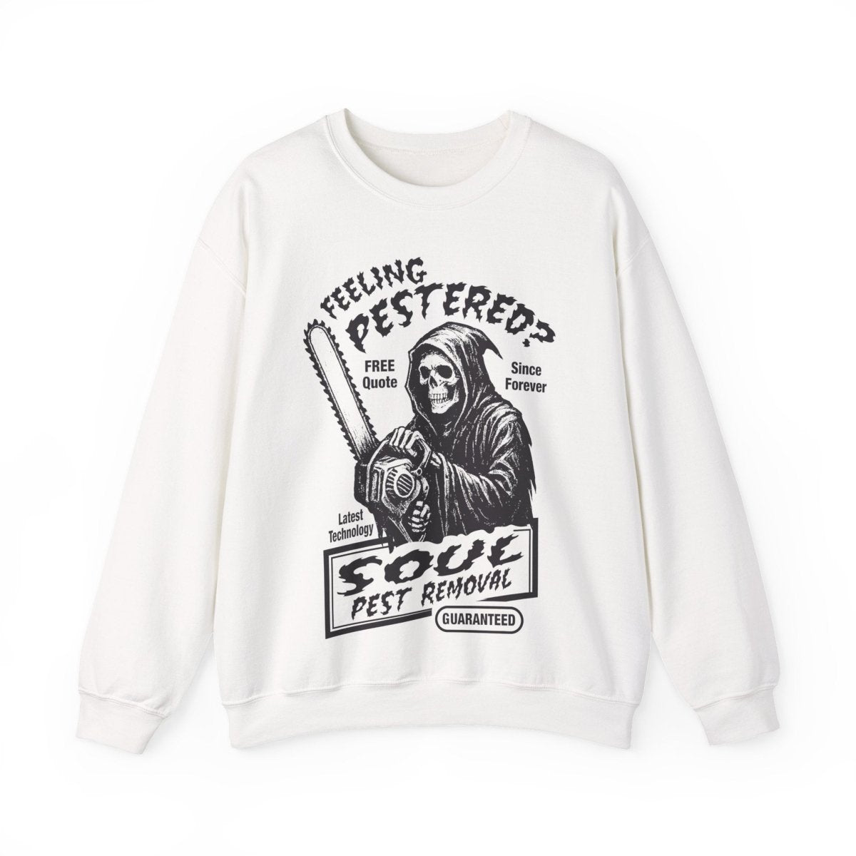 Soul Pest Control Spooky Fleece Sweatshirt