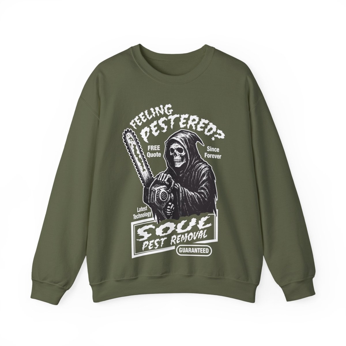 Soul Pest Control Spooky Fleece Sweatshirt