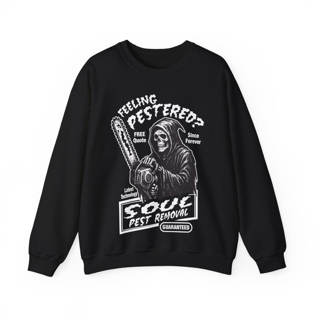 Soul Pest Control Spooky Fleece Sweatshirt