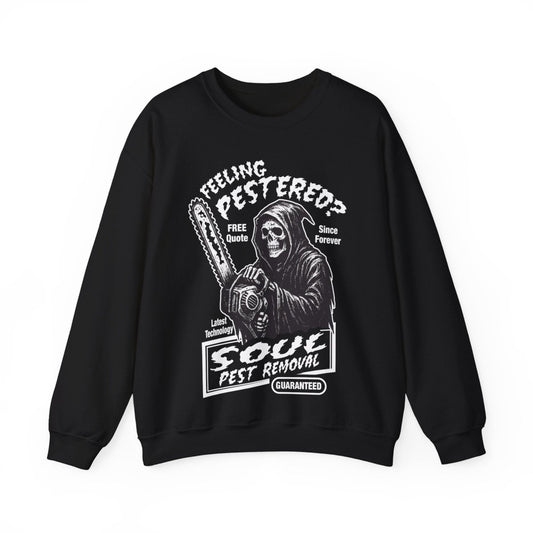 Soul Pest Control Spooky Fleece Sweatshirt