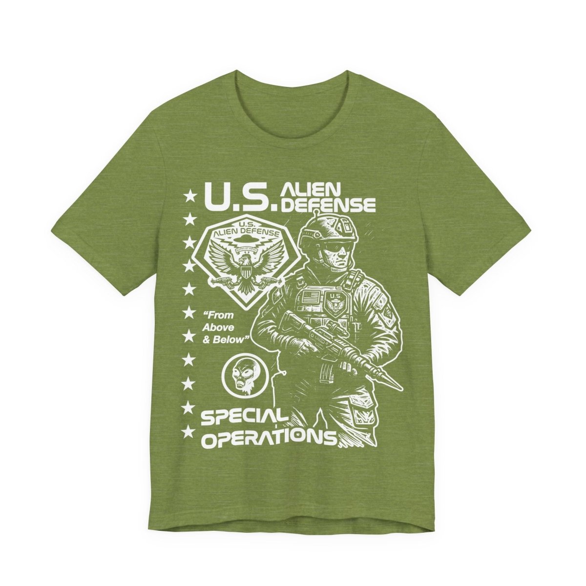 Special Operations U.S. Alien Defense Premium T-Shirt Military Gift