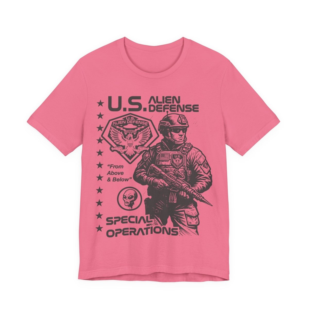 Special Operations U.S. Alien Defense Premium T-Shirt Military Gift