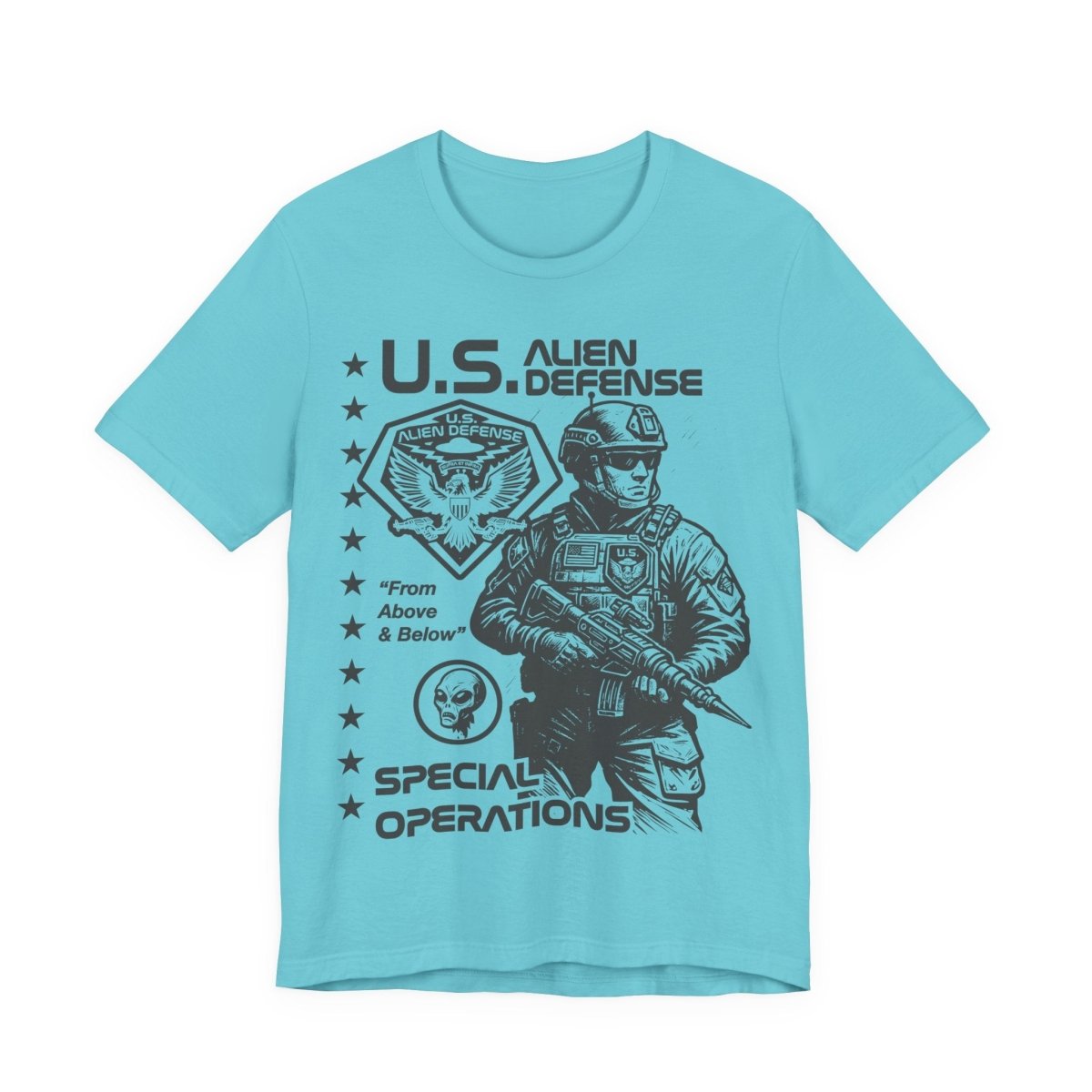 Special Operations U.S. Alien Defense Premium T-Shirt Military Gift