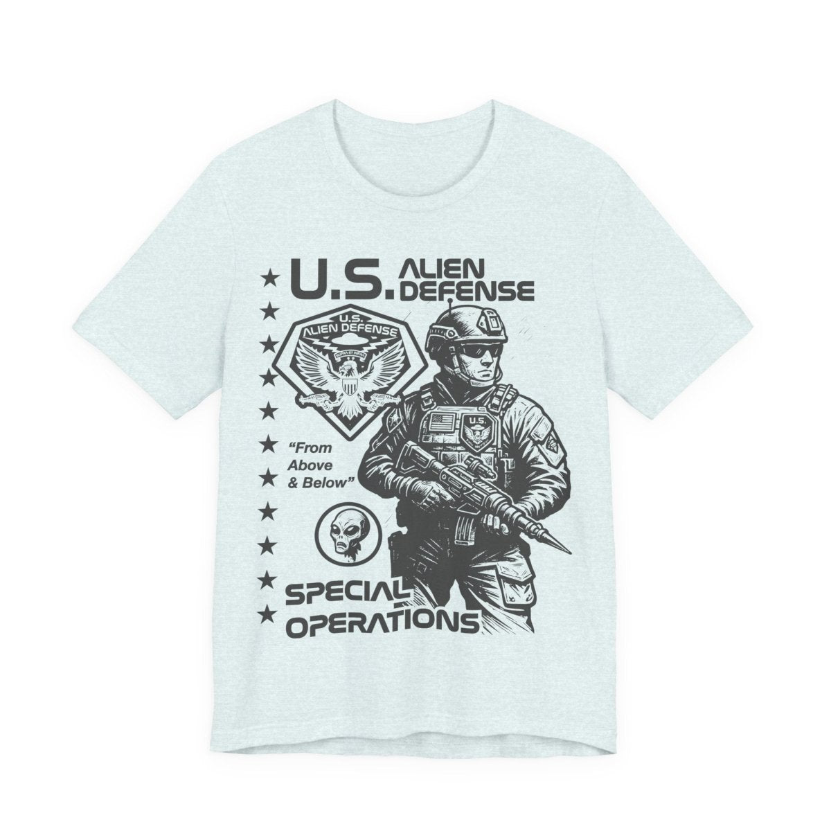 Special Operations U.S. Alien Defense Premium T-Shirt Military Gift