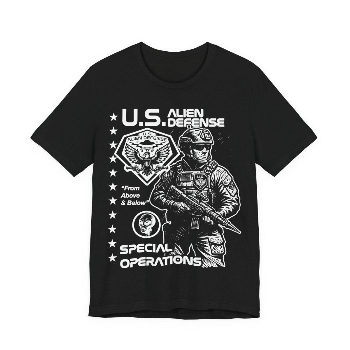 Special Operations U.S. Alien Defense Premium T-Shirt Military Gift