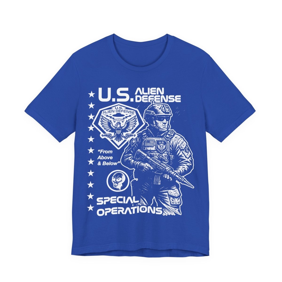 Special Operations U.S. Alien Defense Premium T-Shirt Military Gift