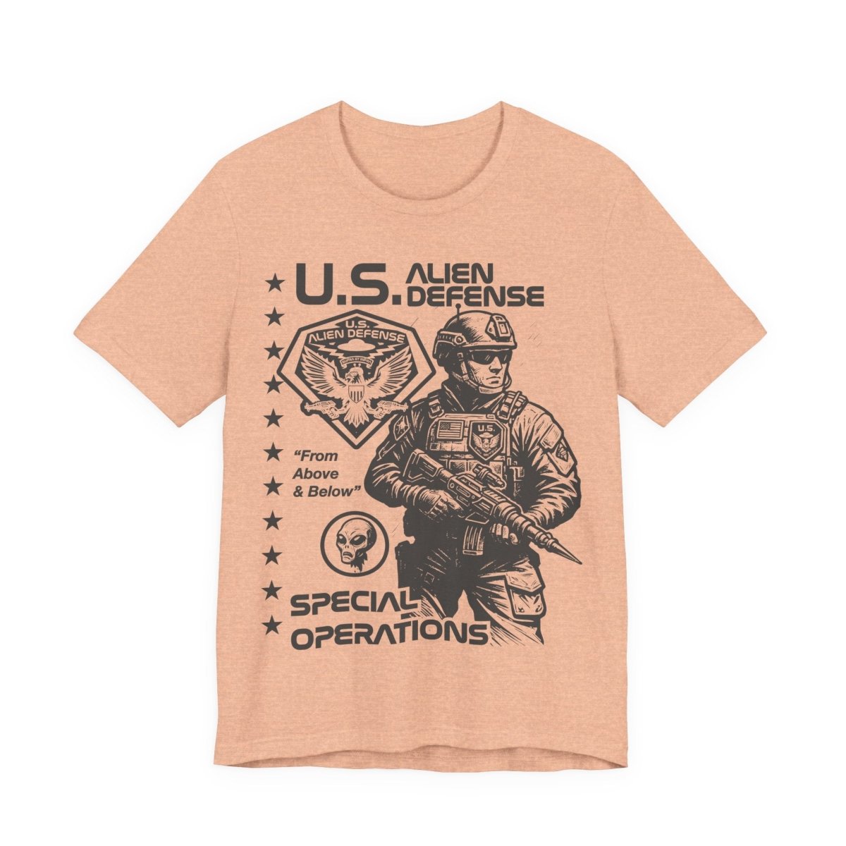 Special Operations U.S. Alien Defense Premium T-Shirt Military Gift