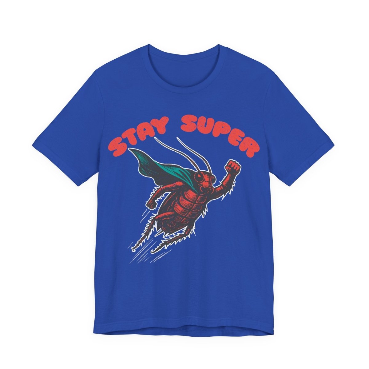 Stay Super Roach Premium T-Shirt, Funny Super Hero, Vintage Graphic Tee