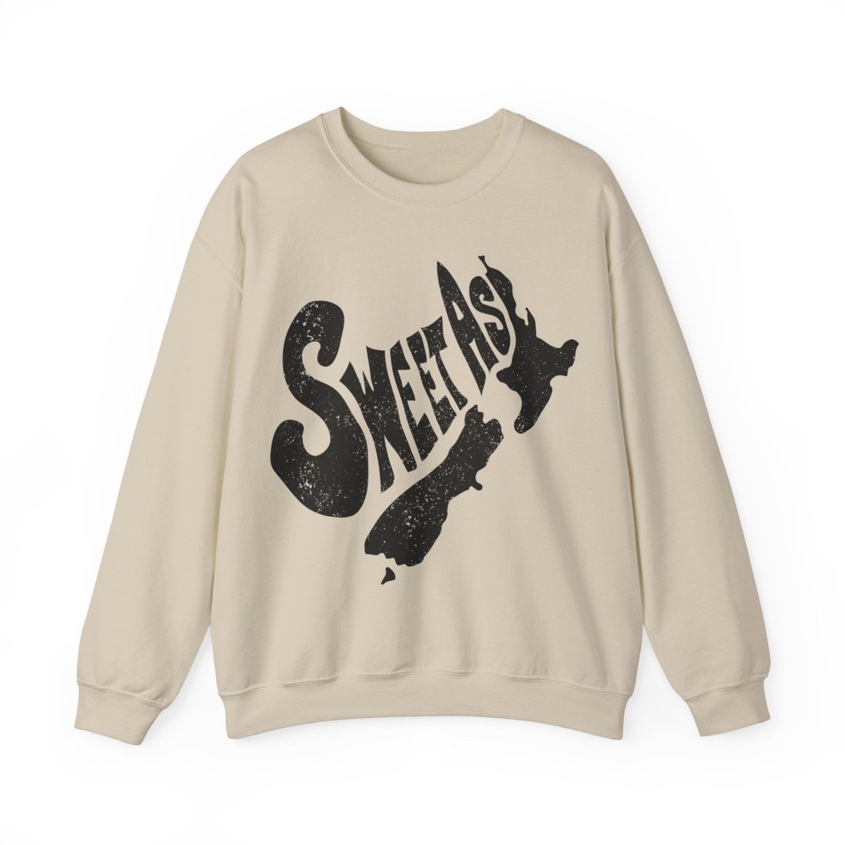 Sweet As Fleece Sweatshirt, New Zealand Inspiration, Maori, Kiwi