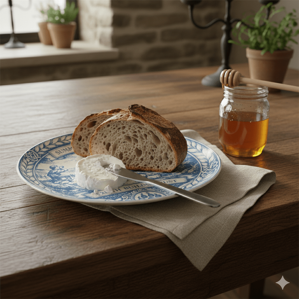 The Boy Who Cried Wolf (Aesop Fable) - Polymer Plate for Dining and Decor