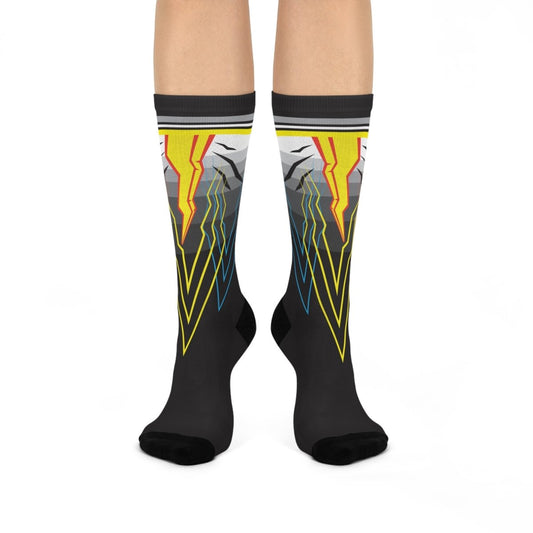 Thunderstruck Stunner Life Surprise Gift Cushioned Crew Socks