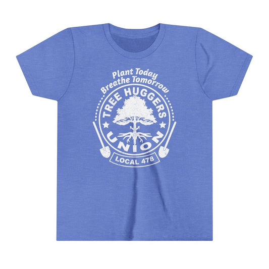 Tree Huggers Union Kids Premium T-Shirt, Nature and Environment Inspiration