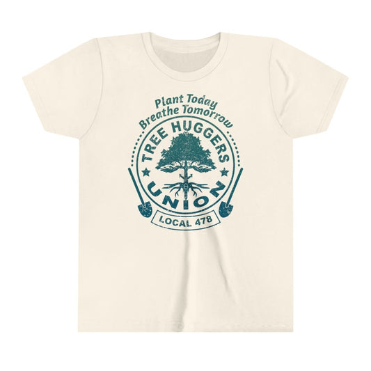 Tree Huggers Union Kids Premium T-Shirt, Nature and Environment Inspiration