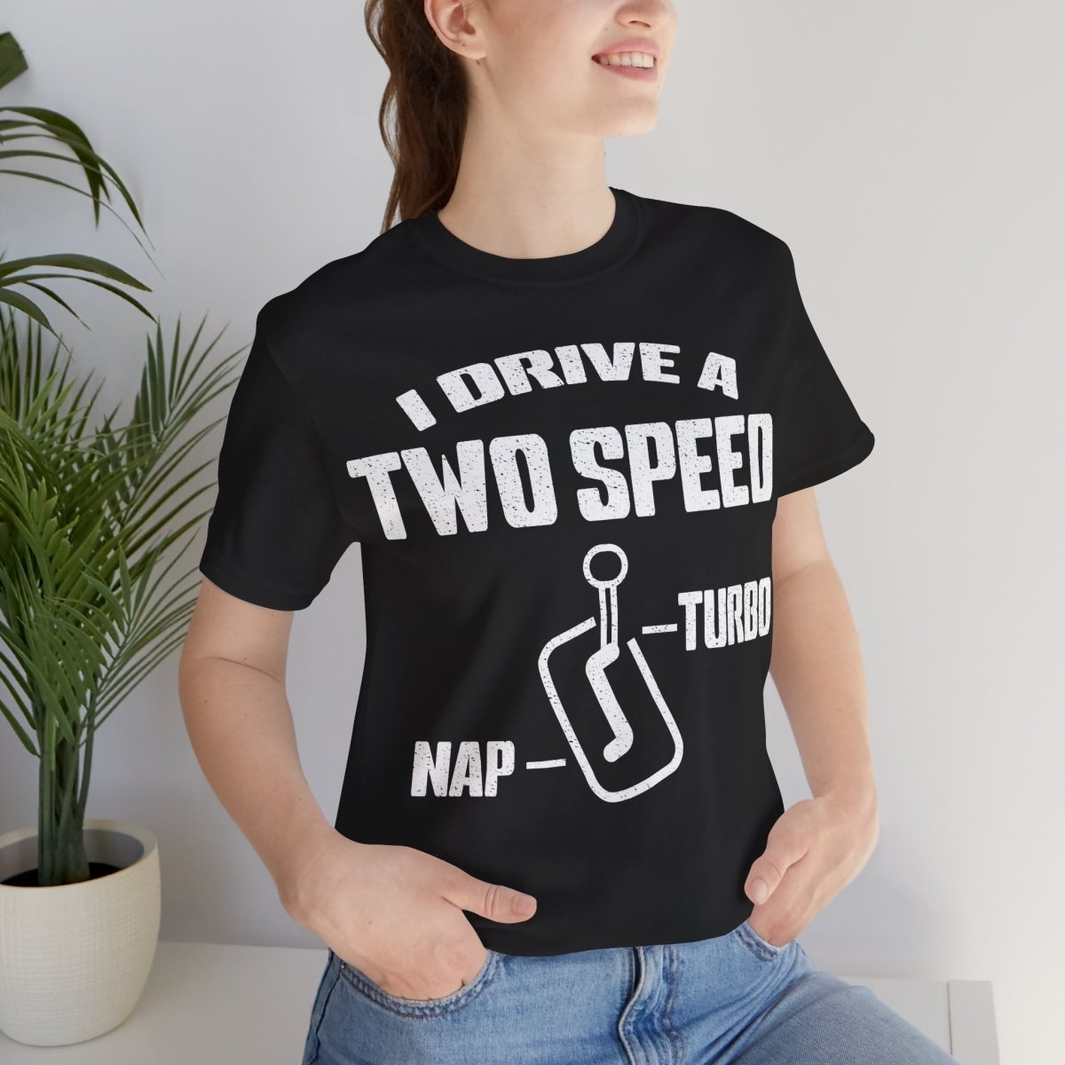 Two Speed Driver Premium T-Shirt, Nap and Turbo, Funny