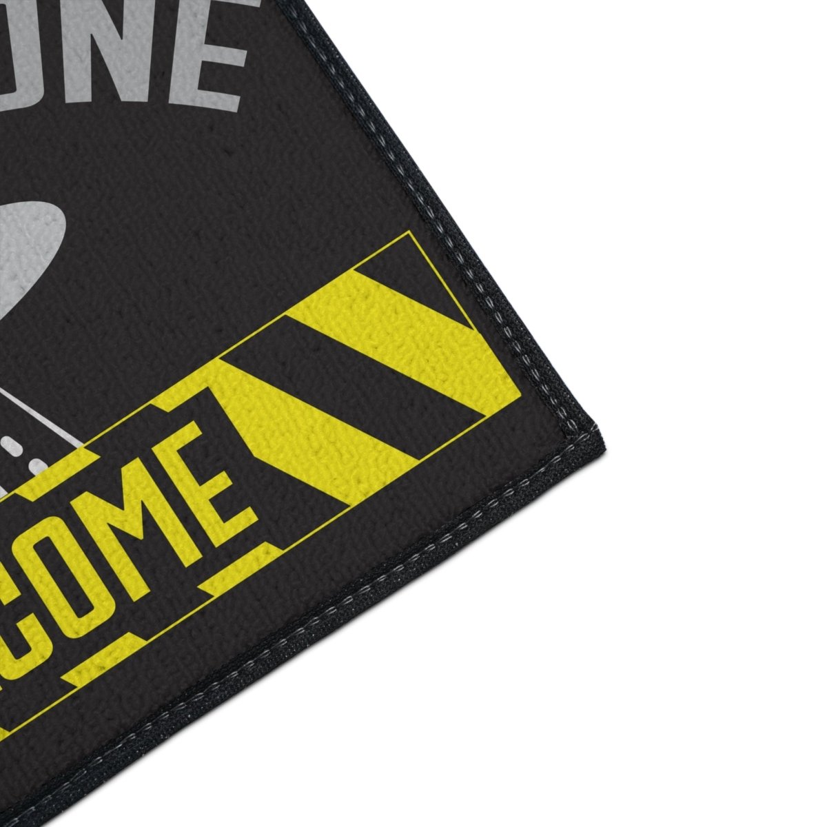UFO Loading Zone Door Mat, Floor Mat, Welcome, Heavy Duty, Funny