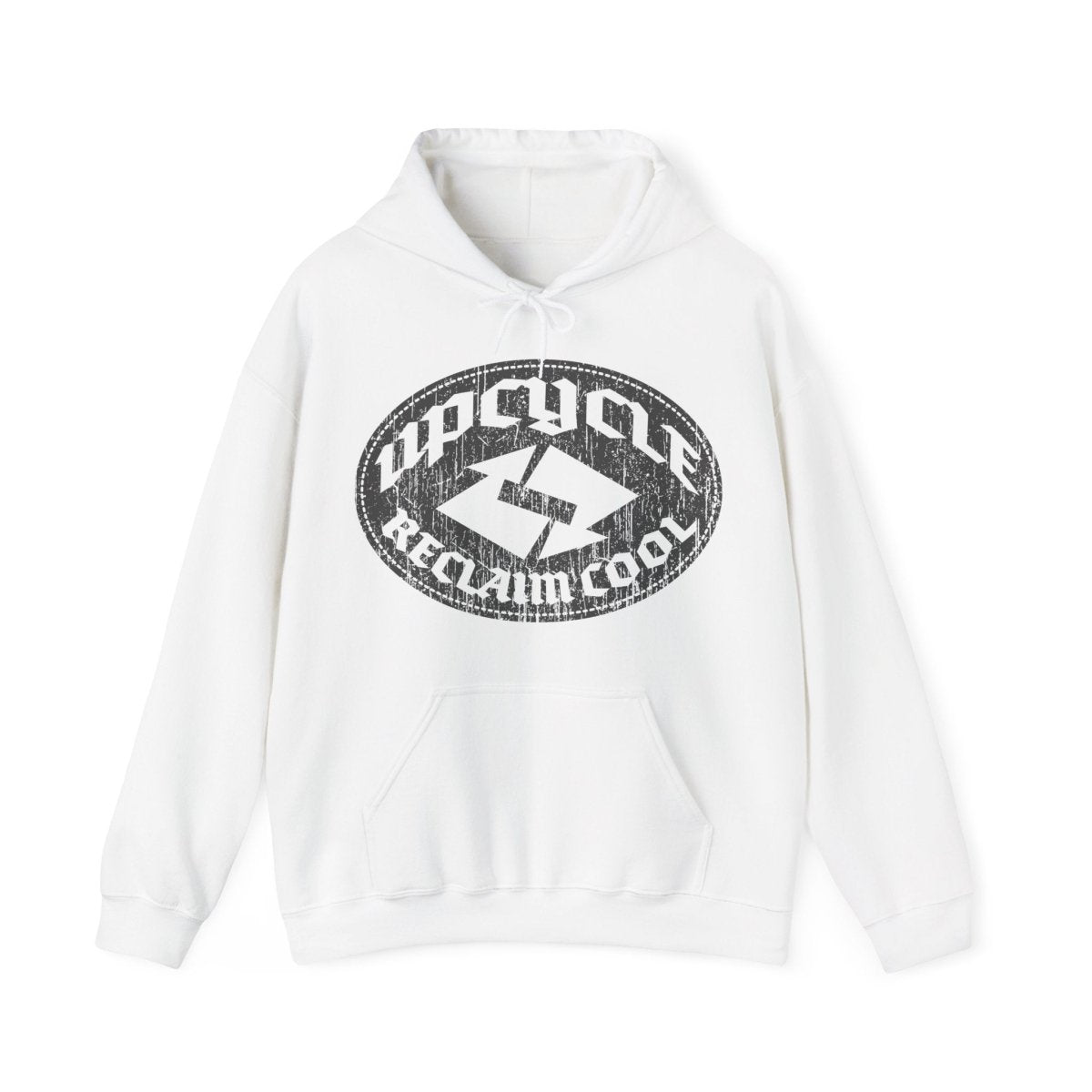 Upcycle, Reclaim Cool Fleece Hoodie, Repurpose, Creative Gift