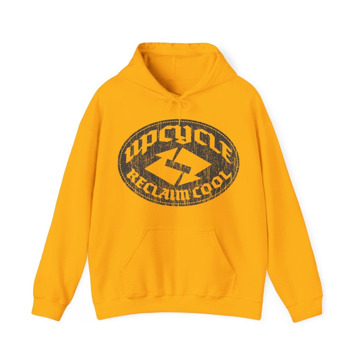 Upcycle, Reclaim Cool Fleece Hoodie, Repurpose, Creative Gift
