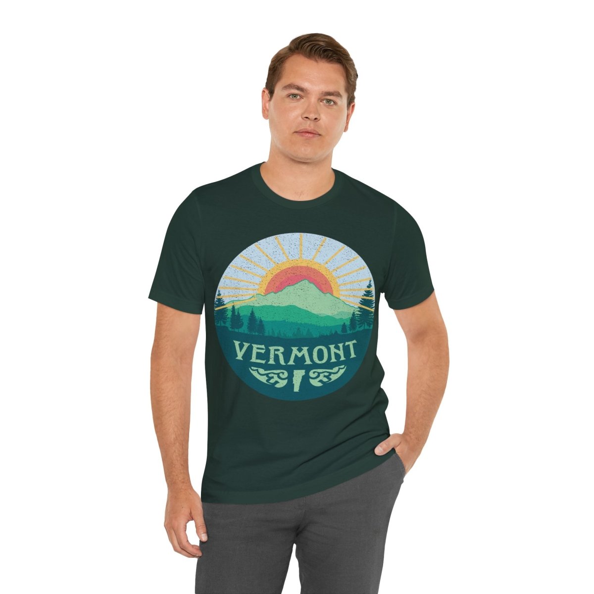Vermont Green Mountain State Premium T-shirt