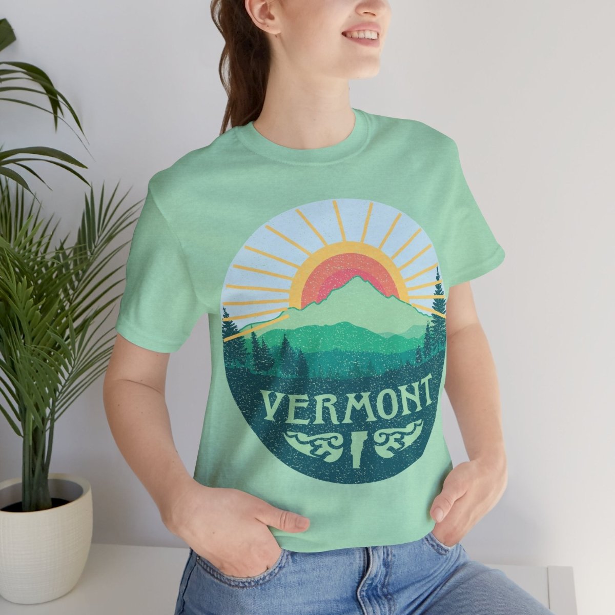 Vermont Green Mountain State Premium T-shirt