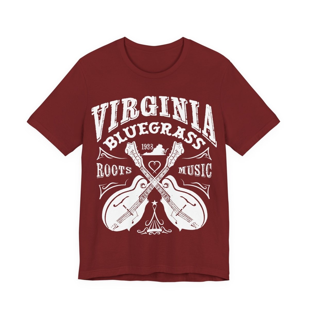 Virginia Bluegrass Lovers Premium T-Shirt, Blue Grass Music Gift