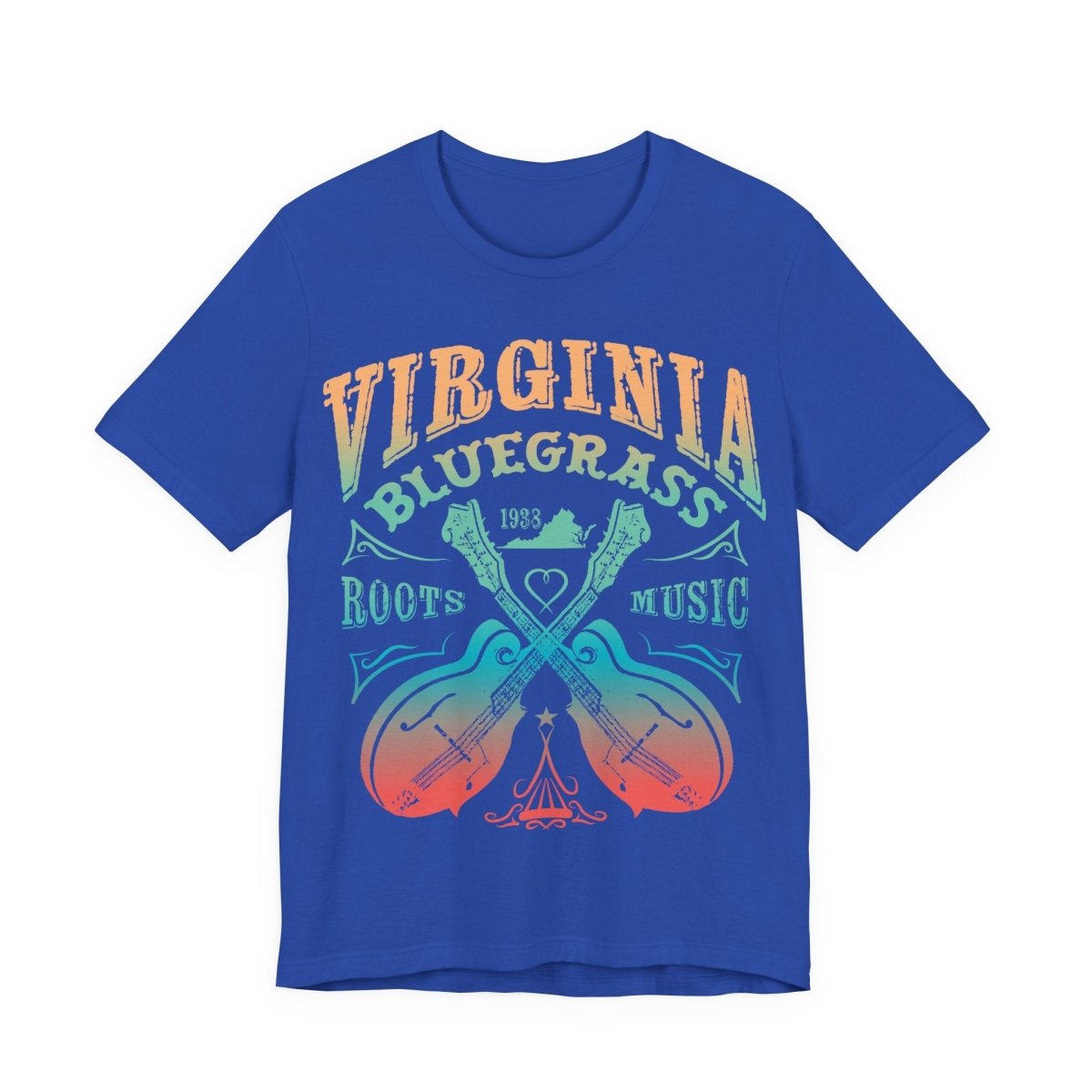 Virginia Bluegrass Lovers Premium T-Shirt, Blue Grass Music Gift