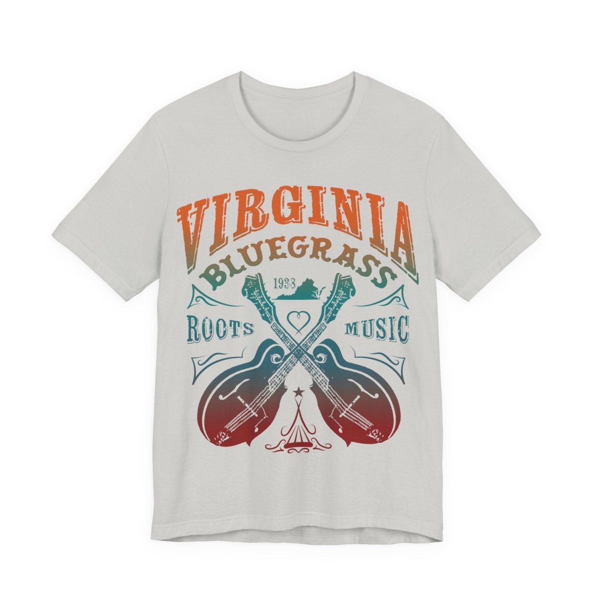 Virginia Bluegrass Lovers Premium T-Shirt, Blue Grass Music Gift