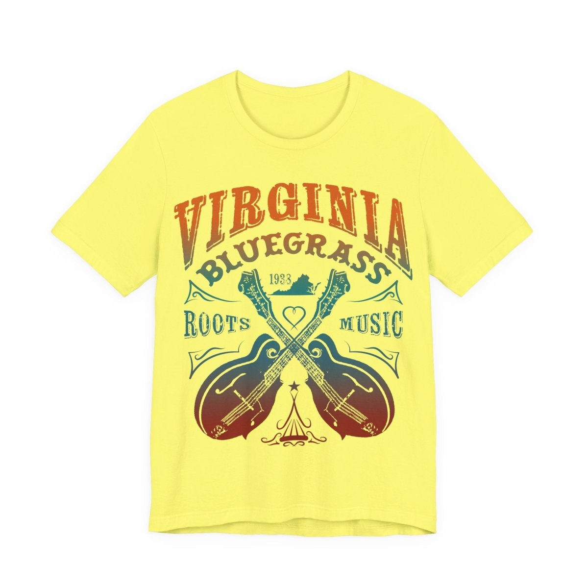 Virginia Bluegrass Lovers Premium T-Shirt, Blue Grass Music Gift