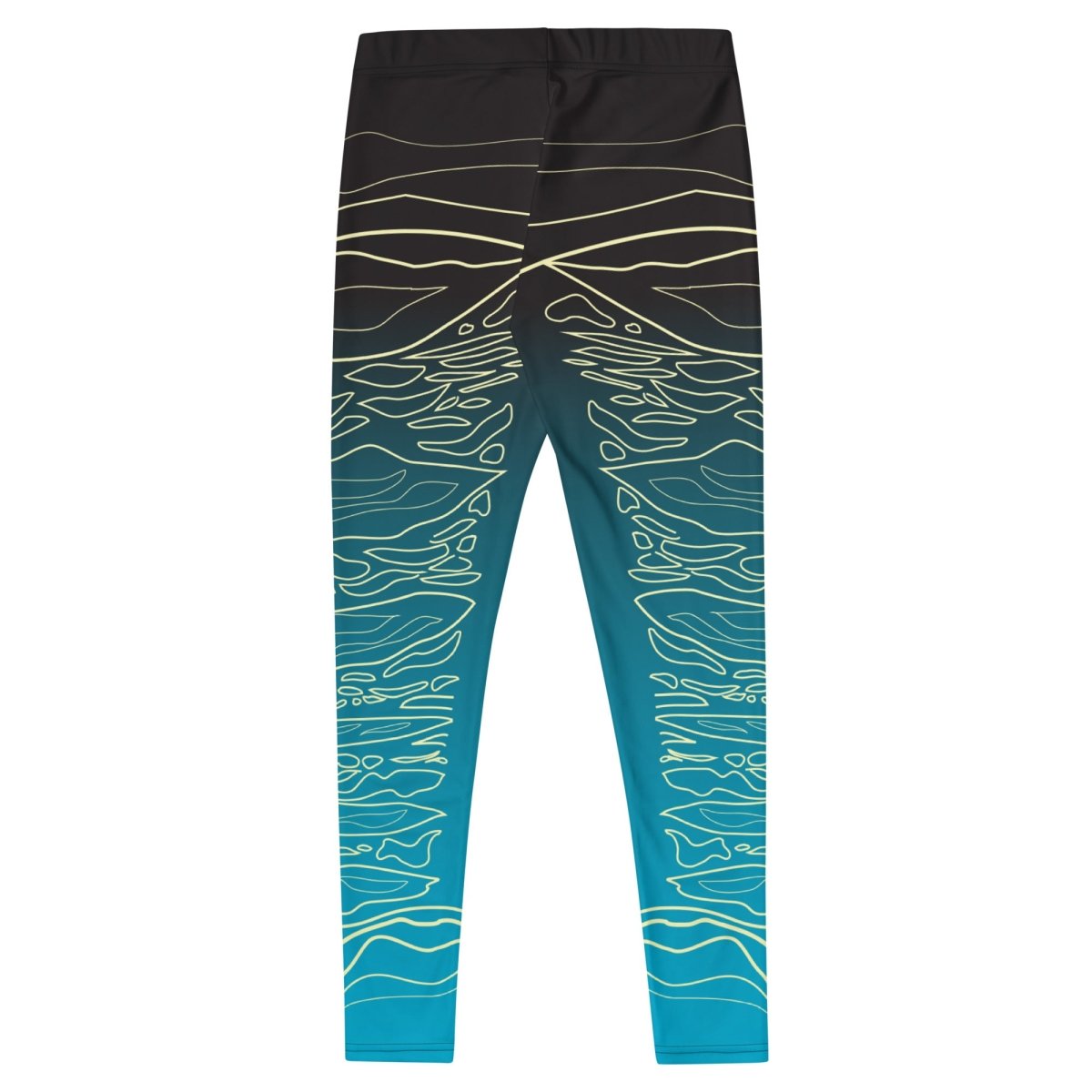 Water Geode Premium Leggings, Ocean Crystal Inspiration