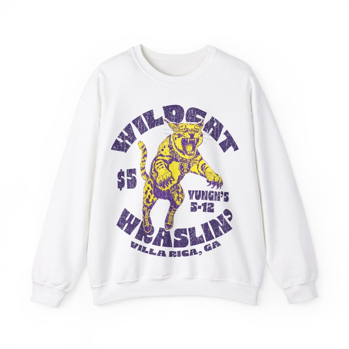 Wildcat Wrestling Fleece Sweatshirt, Big Challenges