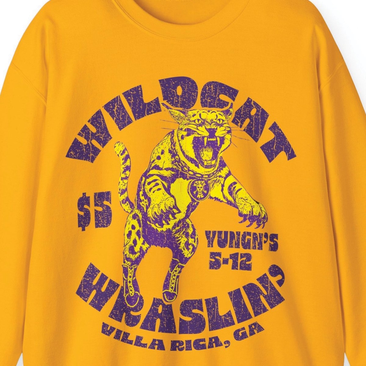 Wildcat Wrestling Fleece Sweatshirt, Big Challenges