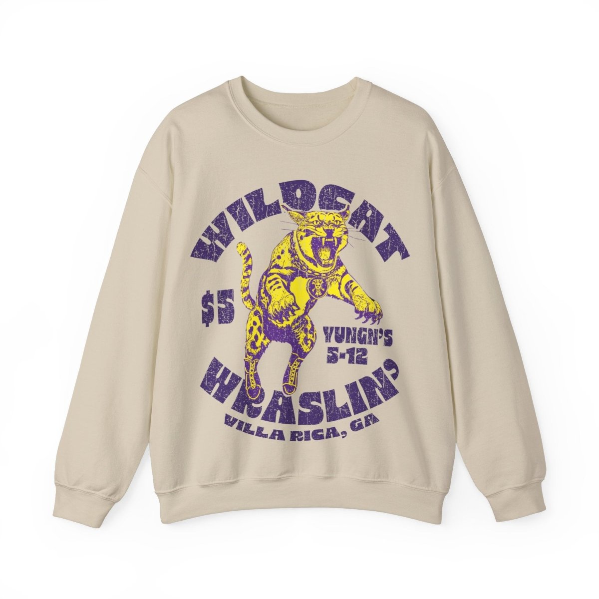 Wildcat Wrestling Fleece Sweatshirt, Big Challenges