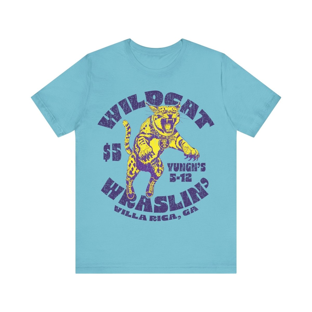 Wildcat Wrestling Premium T-Shirt, Challenge The Wildest Obstacle