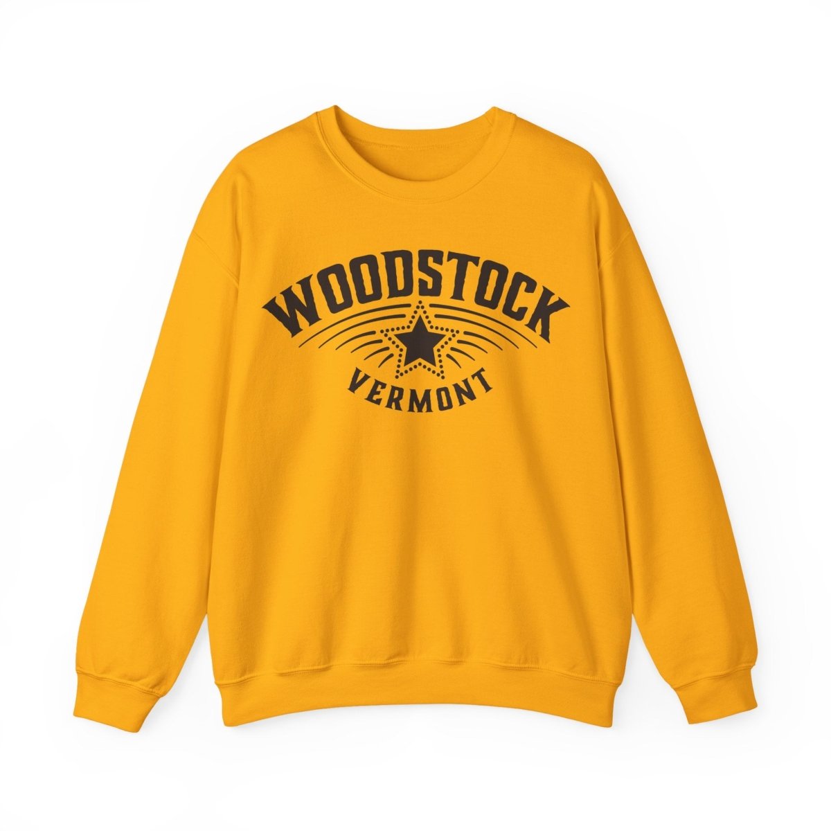 Woodstock Vermont Star Fleece Sweatshirt