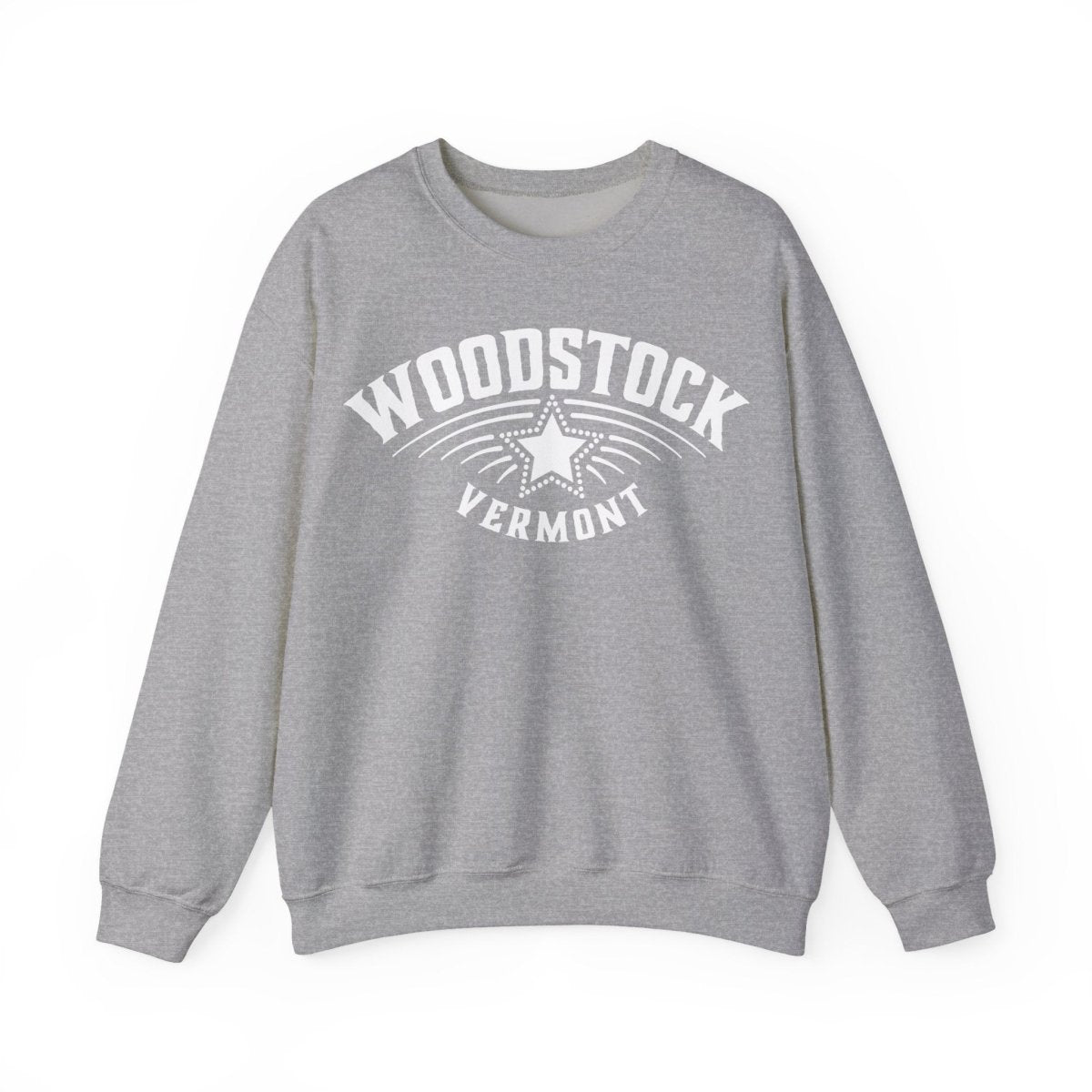 Woodstock Vermont Star Fleece Sweatshirt