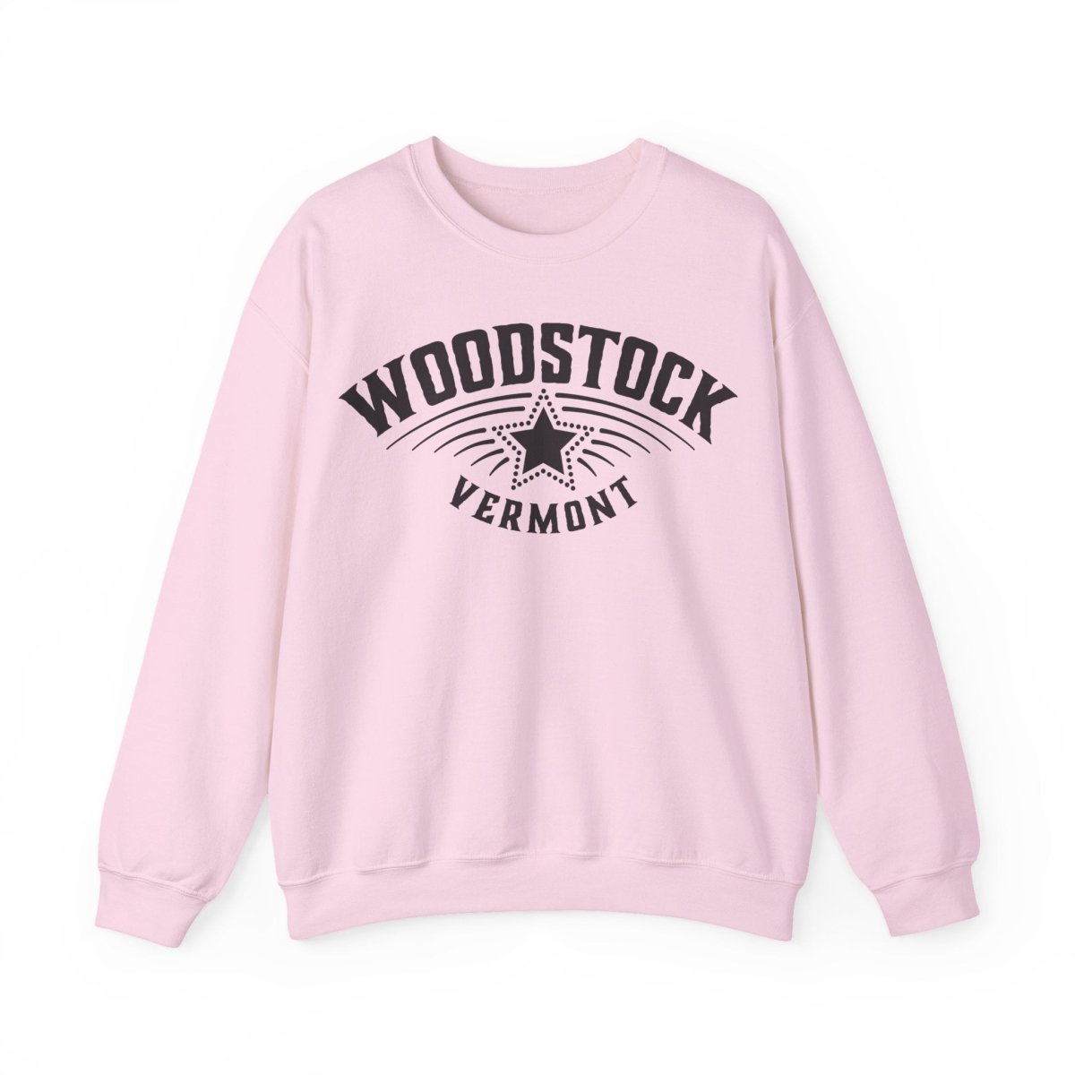 Woodstock Vermont Star Fleece Sweatshirt
