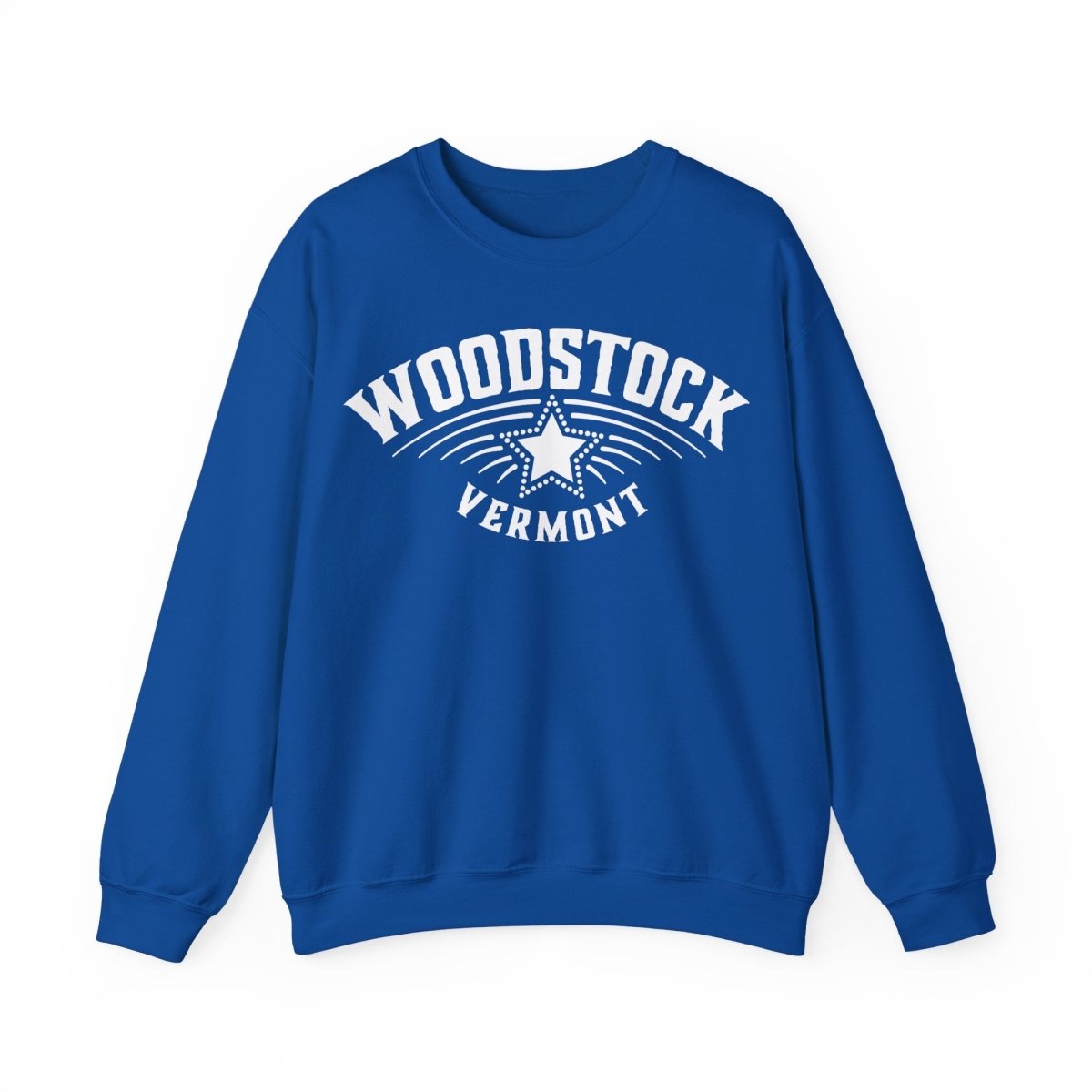 Woodstock Vermont Star Fleece Sweatshirt