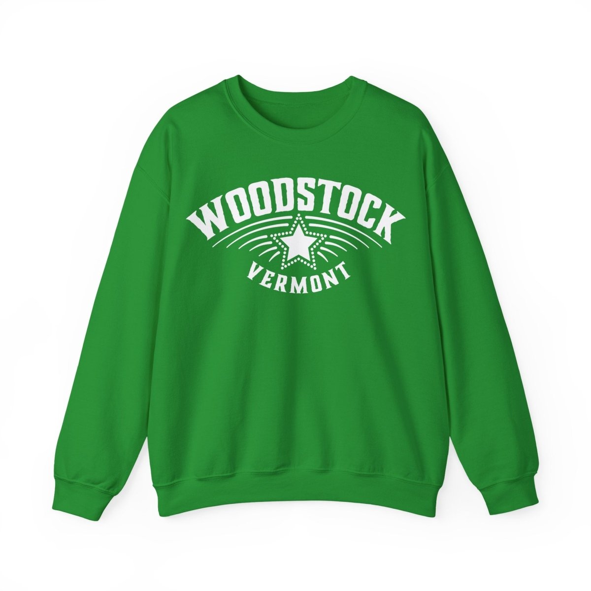 Woodstock Vermont Star Fleece Sweatshirt