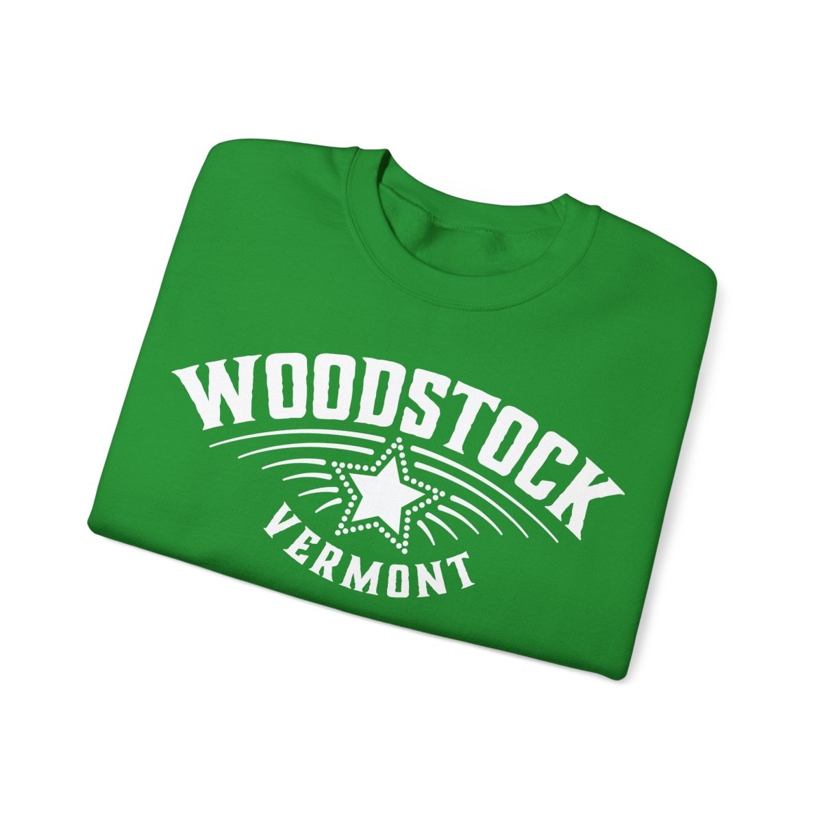 Woodstock Vermont Star Fleece Sweatshirt