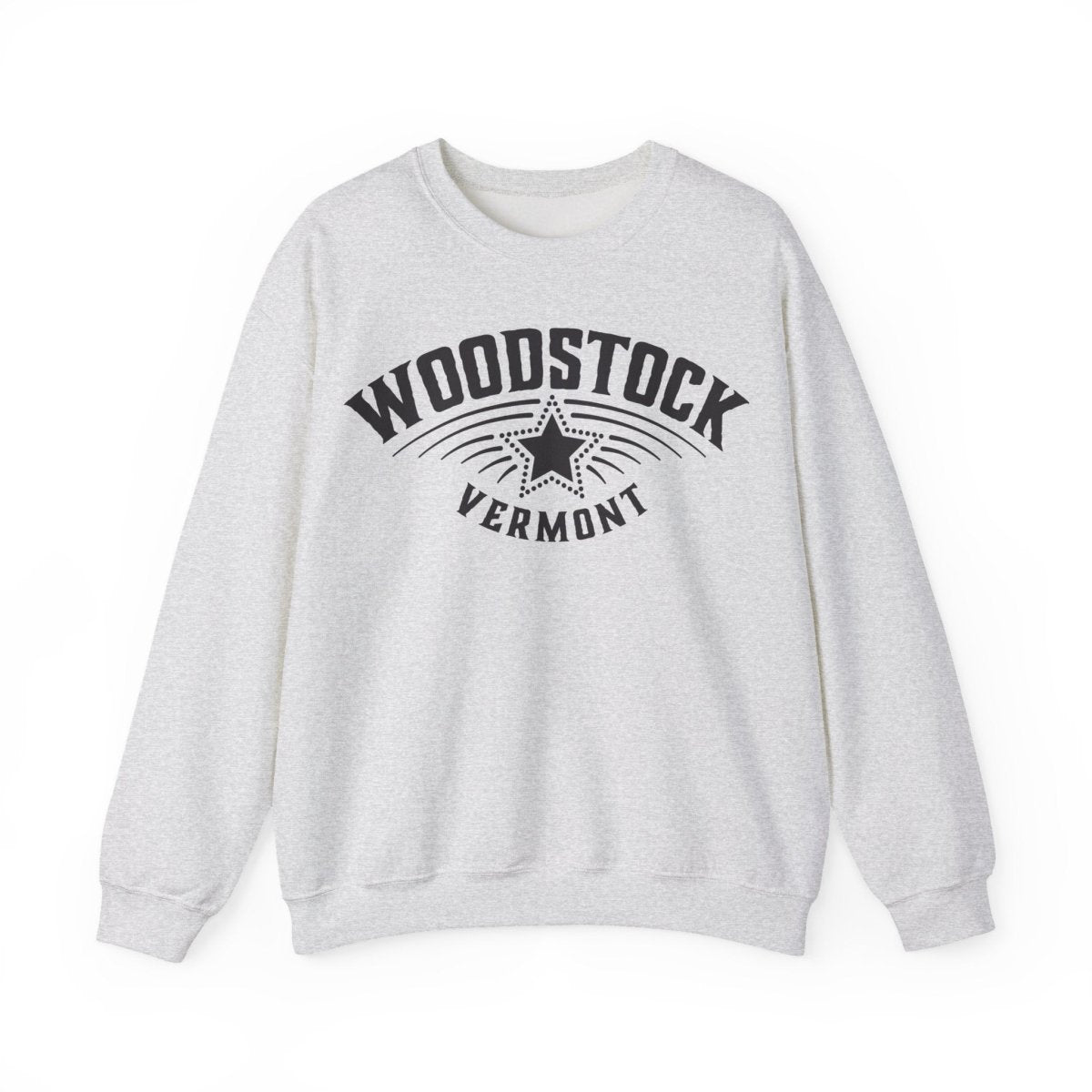 Woodstock Vermont Star Fleece Sweatshirt