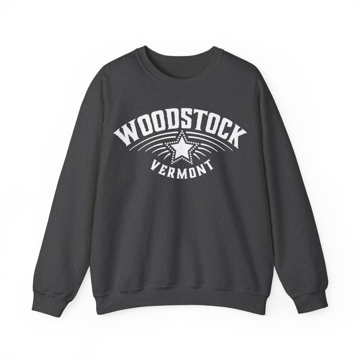 Woodstock Vermont Star Fleece Sweatshirt