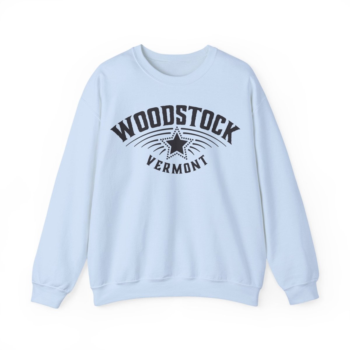 Woodstock Vermont Star Fleece Sweatshirt
