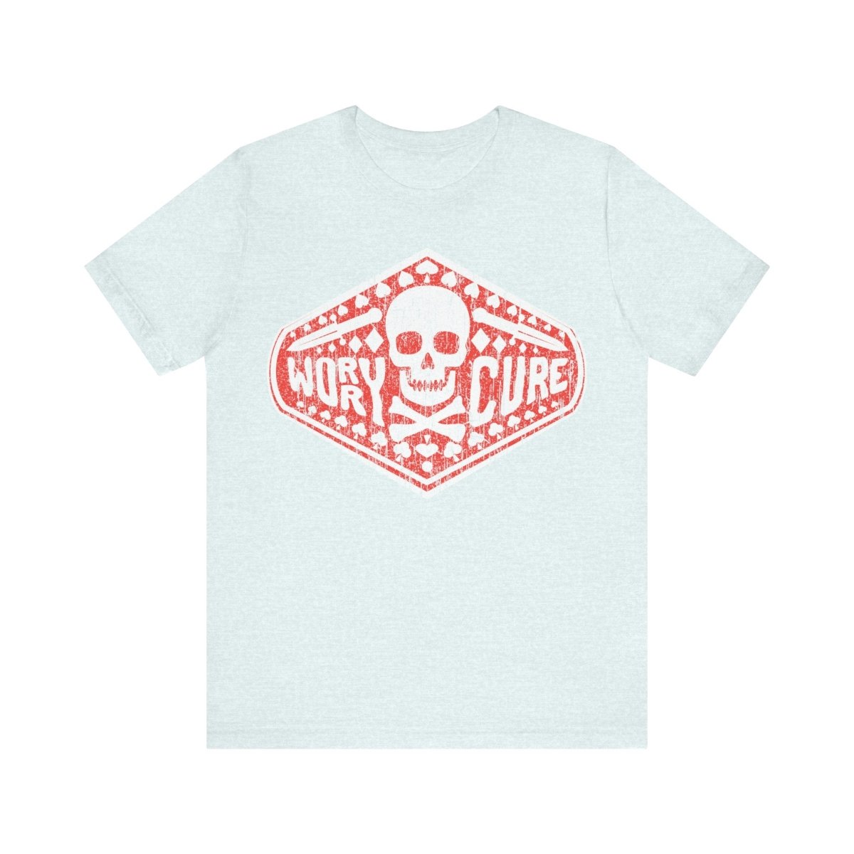 Worry Cure Warning Death Dealer Premium T-Shirt